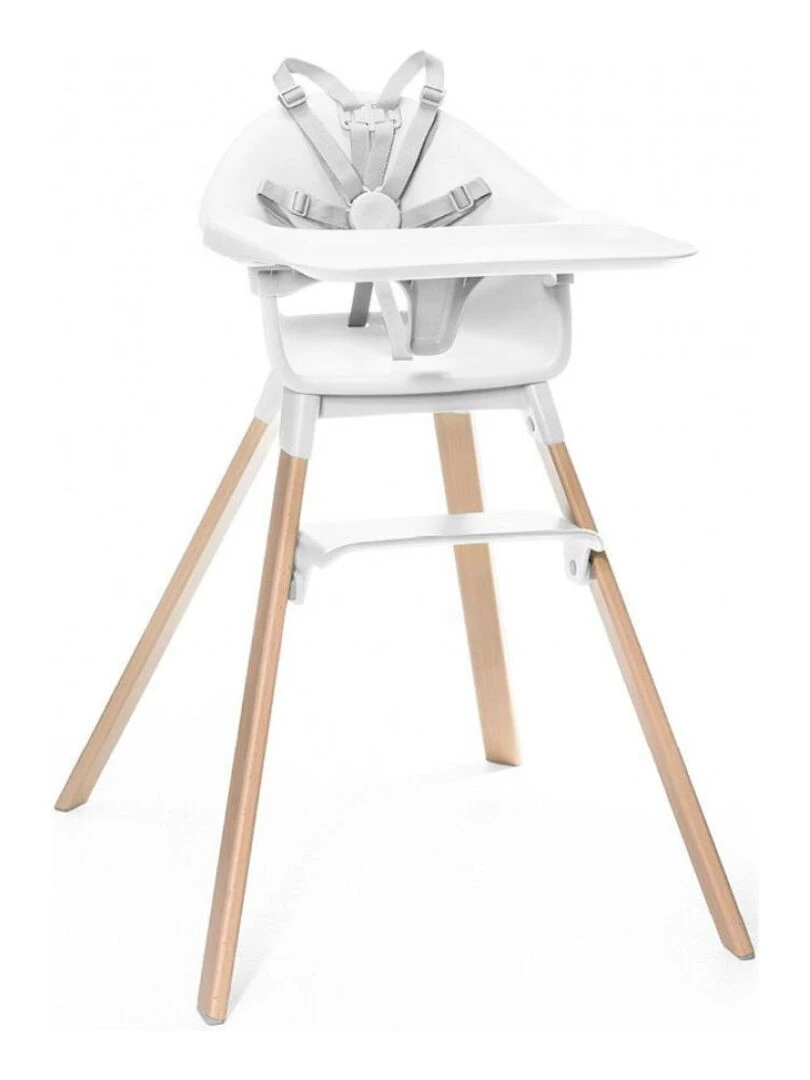 Chaise haute Stokke® Clikk™ blanche (White) Blanc