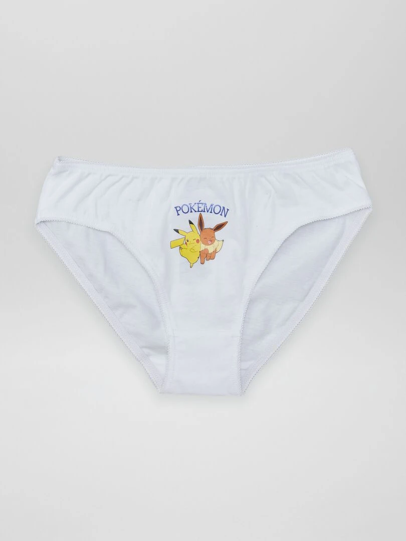 Lot de 3 culottes 'Pokémon'   Rose/violet/blanc