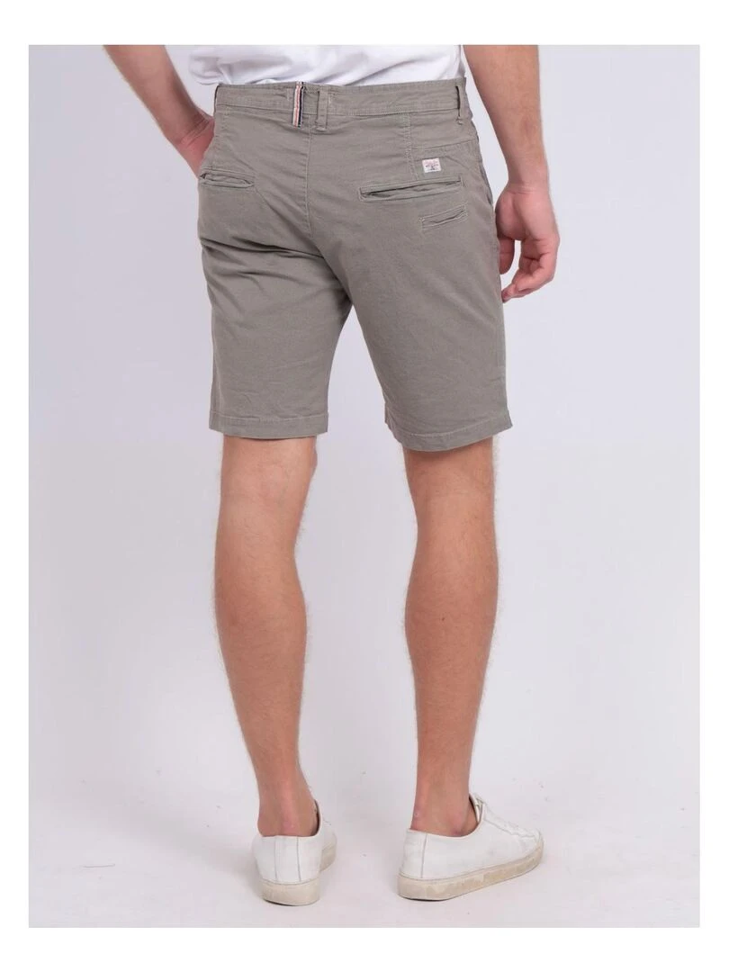 Bermuda chino BIXENTE Gris clair