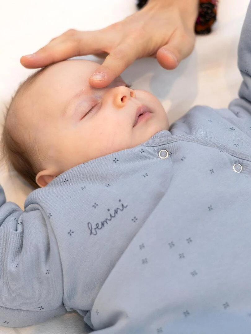 Bemini Gigoteuse 1 4 mois Pady jersey + jersey tog 3   Bleu gris