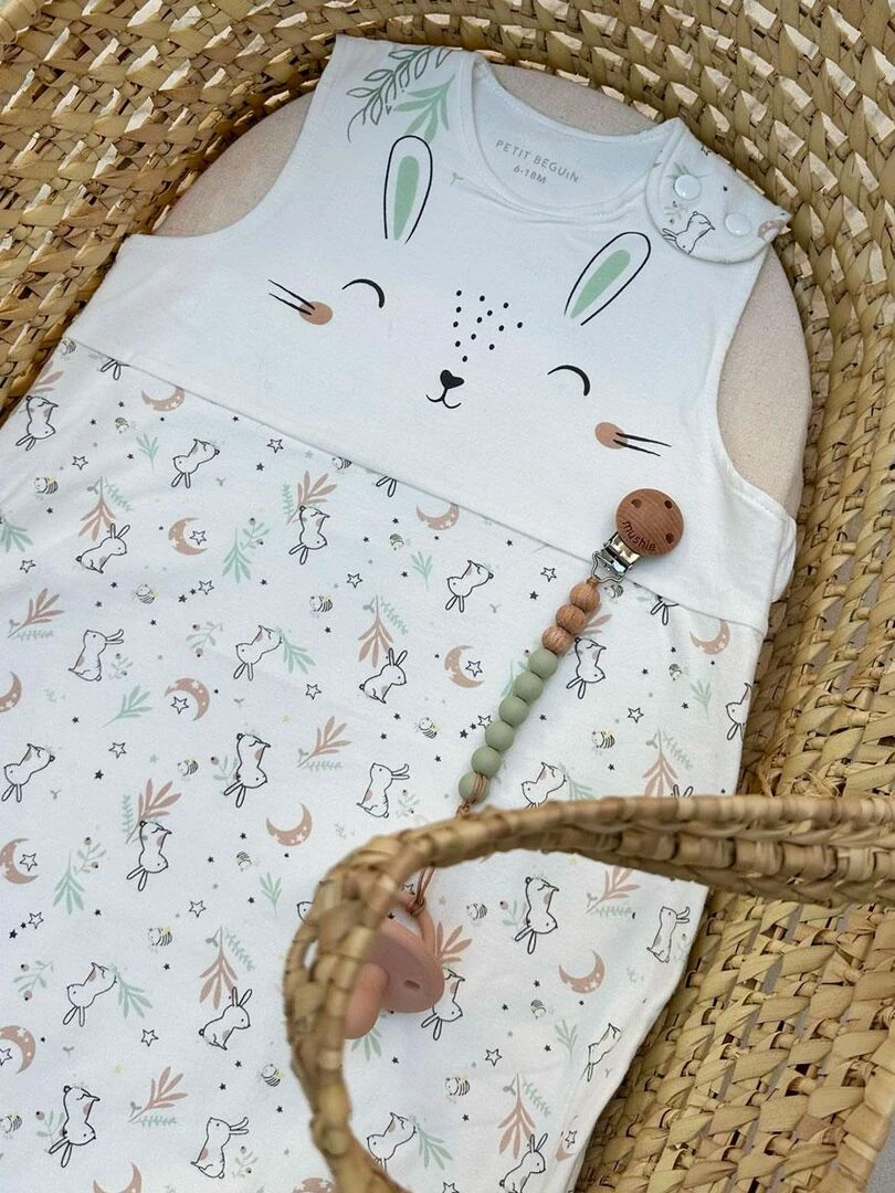 Gigoteuse d'été Be Happy   Ecru