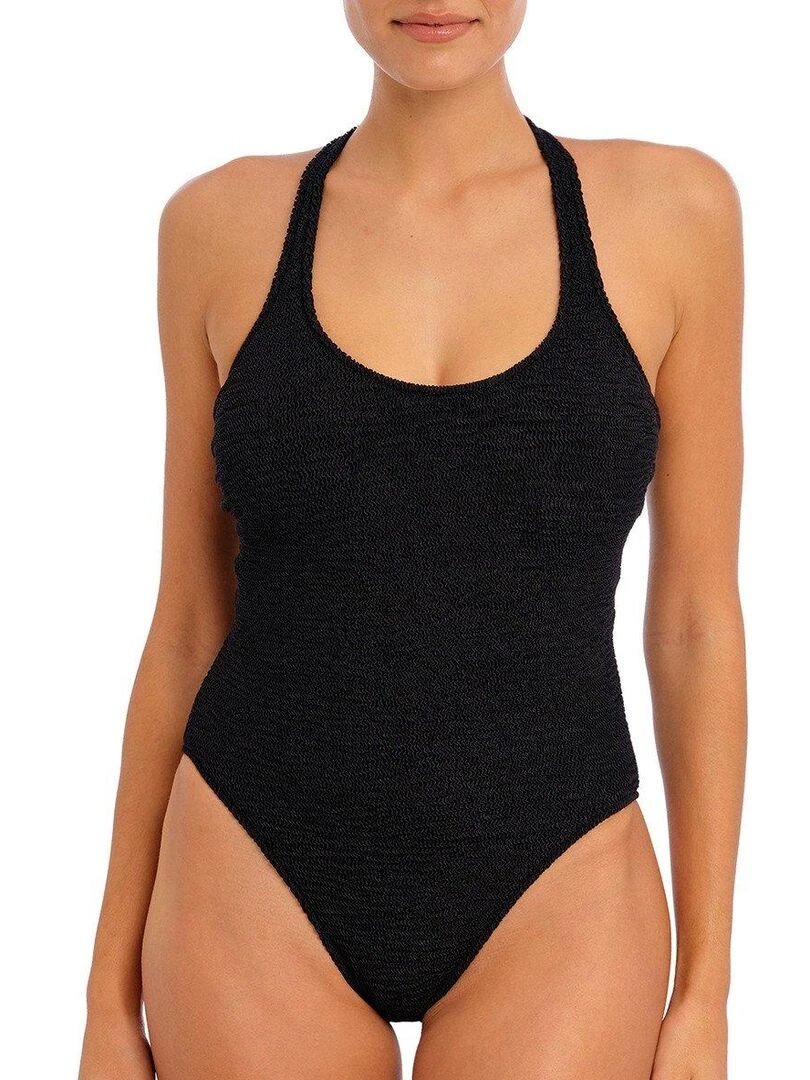 Maillot de bain 1 pièce avec armatures Ibiza waves   Noir