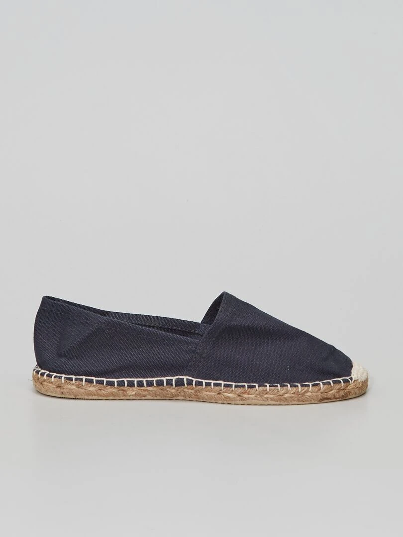 Espadrilles en toile Bleu marine