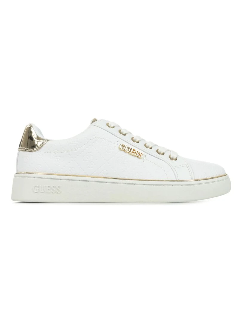 Baskets Guess Beckie Blanc Doré