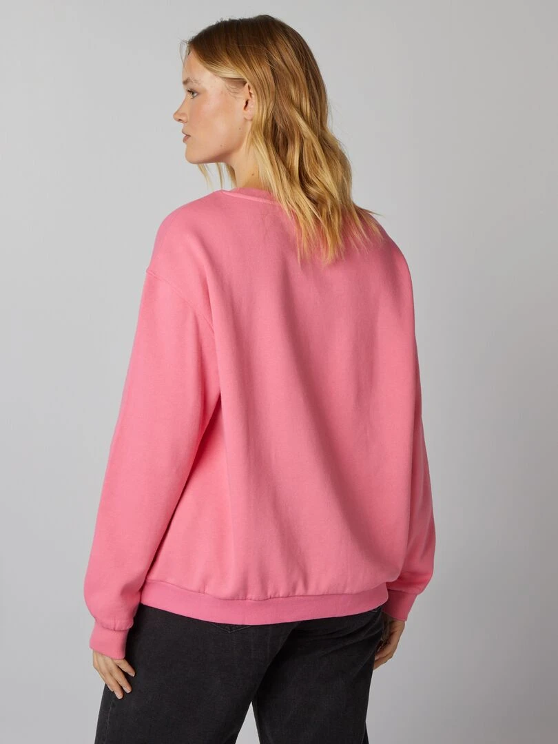 Sweat oversize   rose