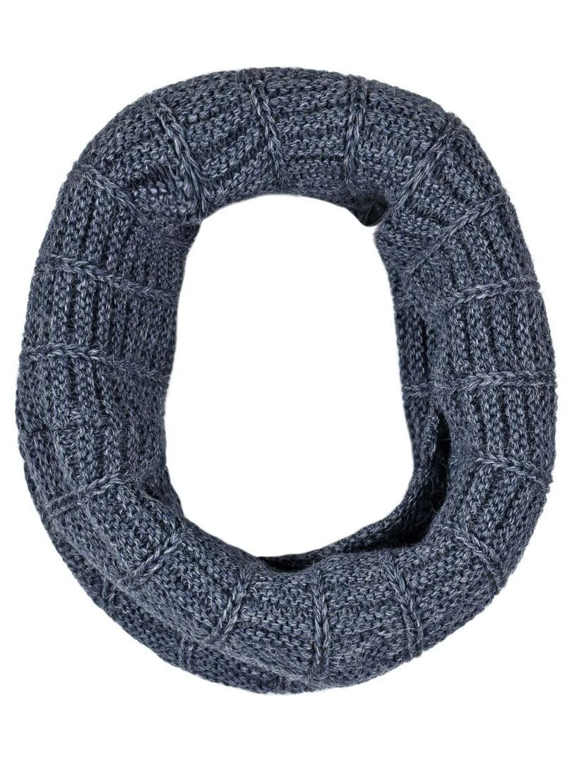 Snood Komin Made in UE Bleu ardoise
