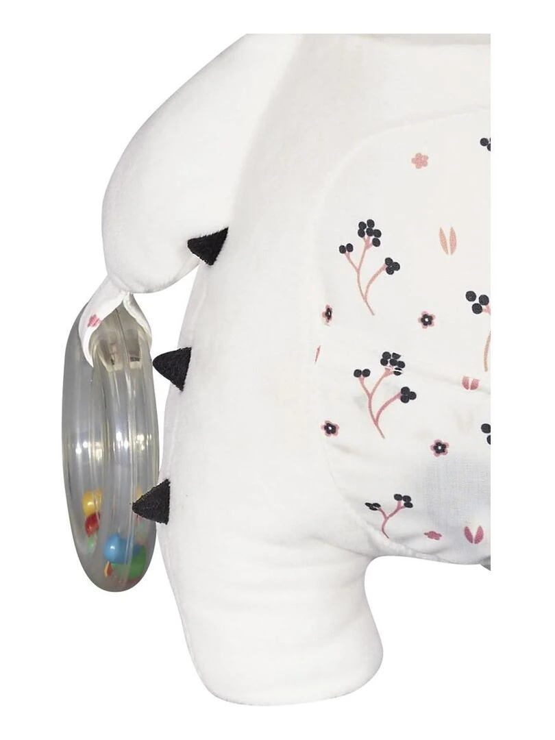 Peluche multi activités en polyester blanc BABYPRICE Blanc
