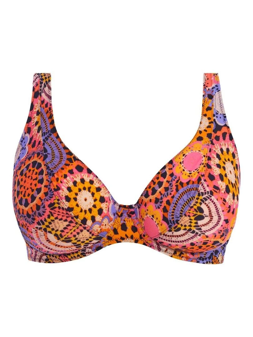 Top de maillot de bain Santiago Nights   Orange