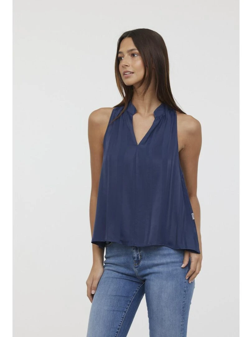 Lee Cooper   Blouse sans manches rayon regular MAX   Bleu foncé