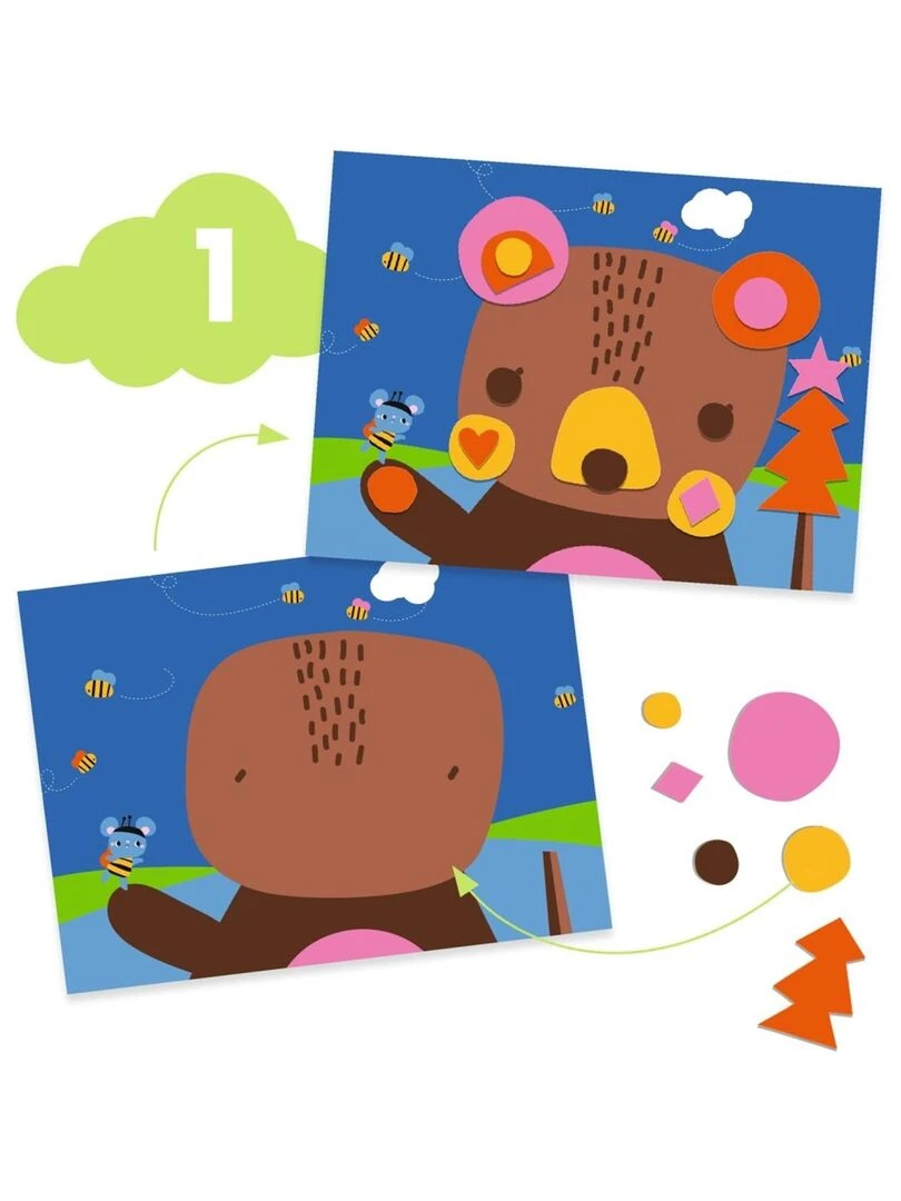 La souris et ses amis 6 activités créatives   N/A