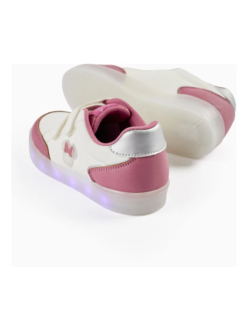 Baskets avec Lumières pour Fille 'Minnie'  MINNIE   Rose foncé