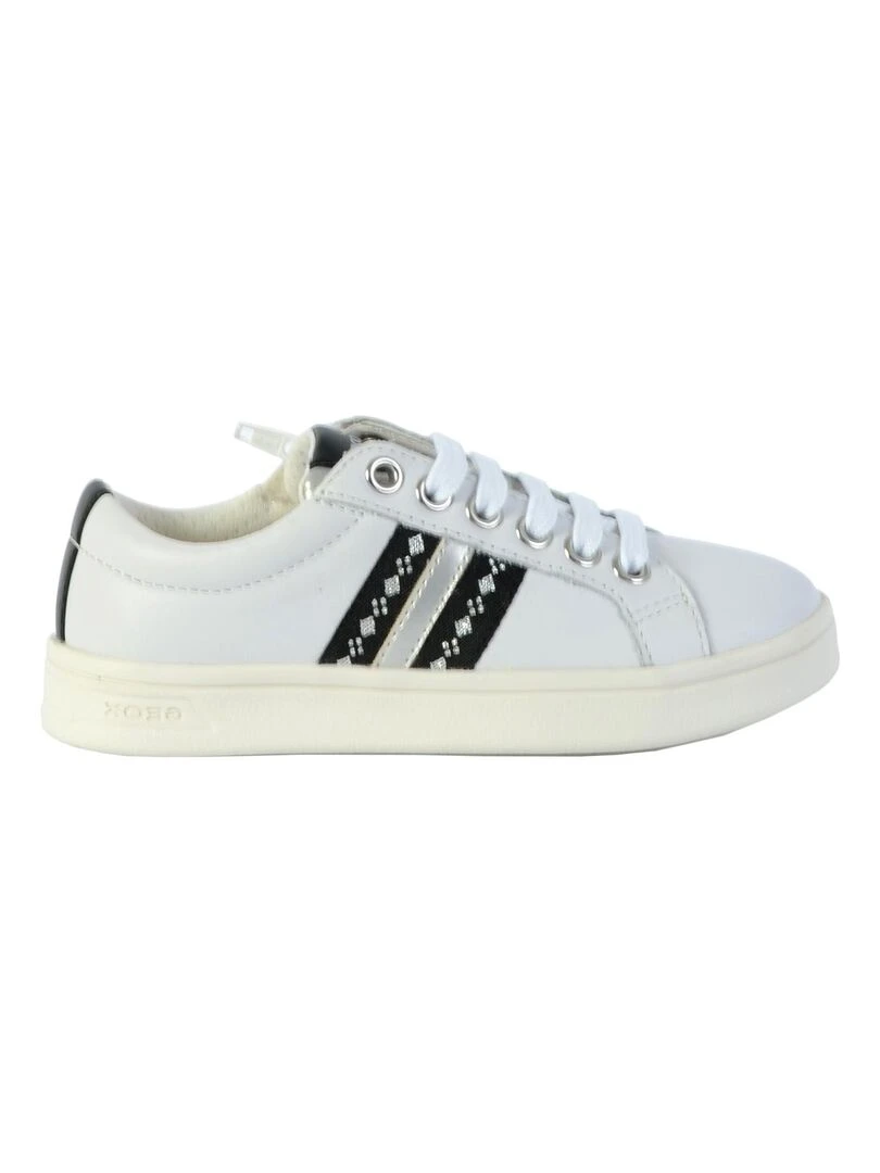 Basket Geox EnfantFille J Drock Blanc