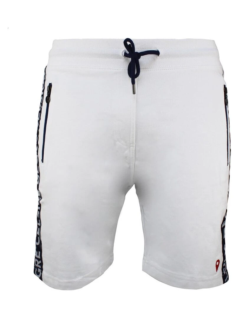 Short homme CLAY DEGRE CELSIUS Blanc