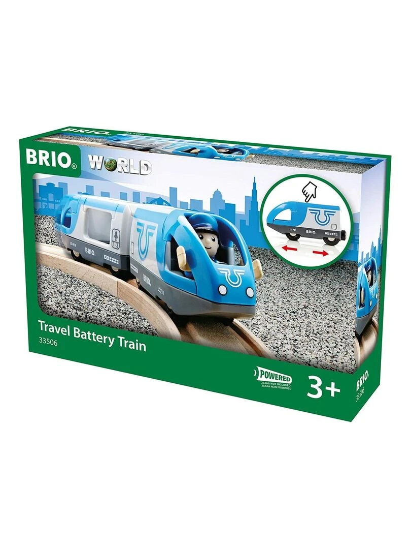 'brio' 33506 Train De Voyageurs A Pile   N/A