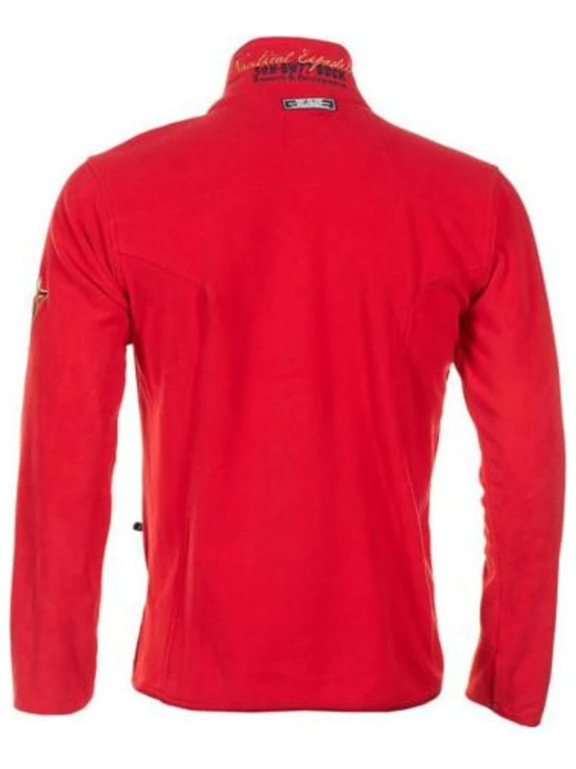 Blouson polaire garçon ECAUBIN VENT DU CAP Rouge