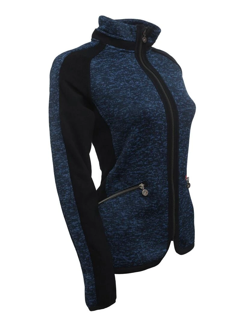 Blouson polaire femme ASPHERE   Bleu marine