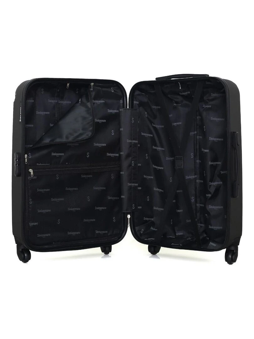 SINEQUANONE   VALISE M RHEA   Gris foncé