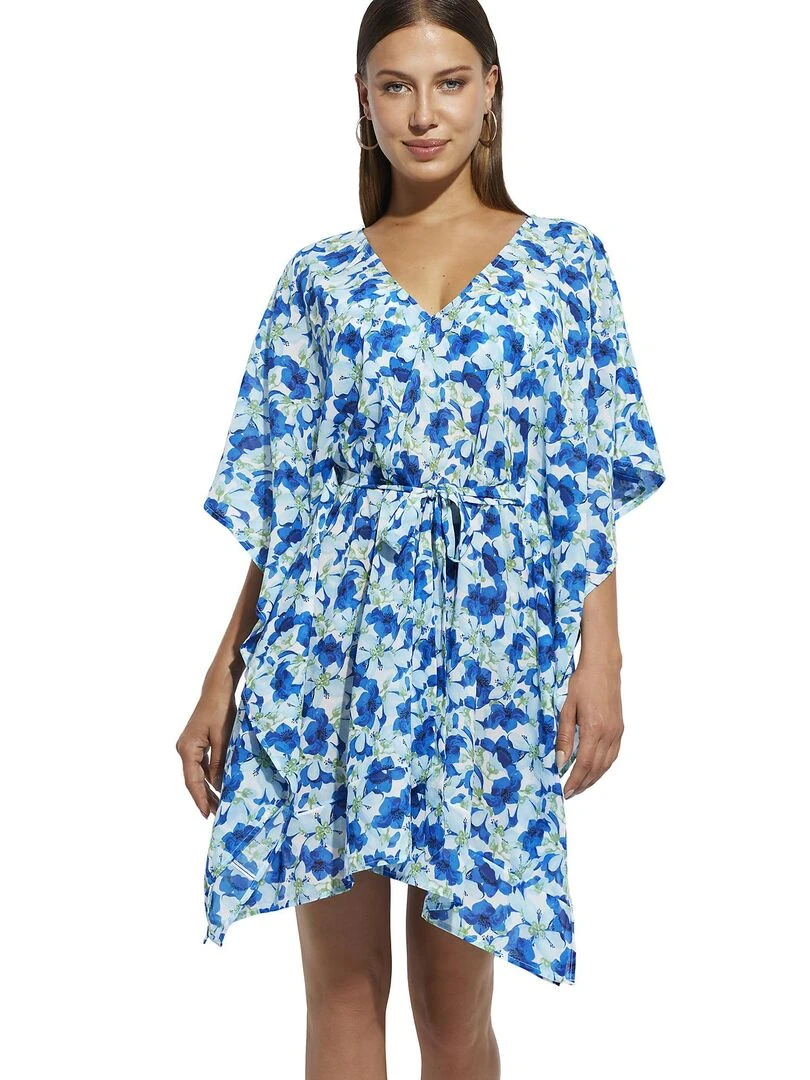 Robe de plage Rosé Bleu