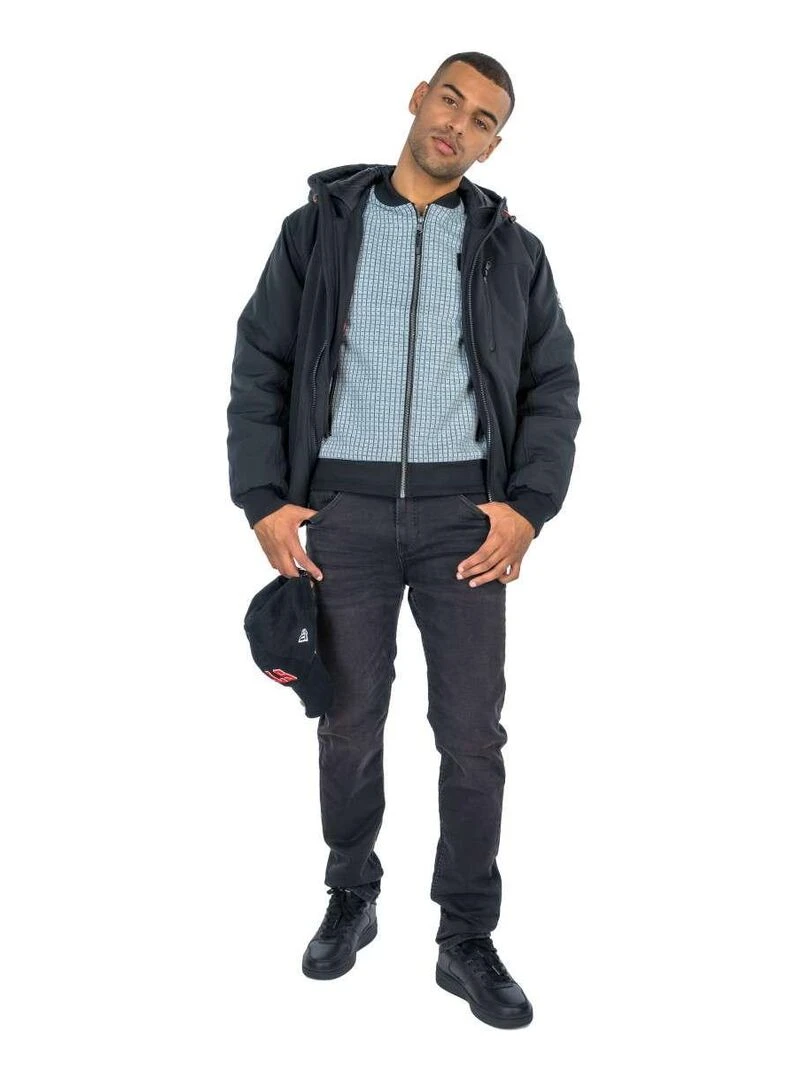 KAPORAL Sweat col teddy Gris