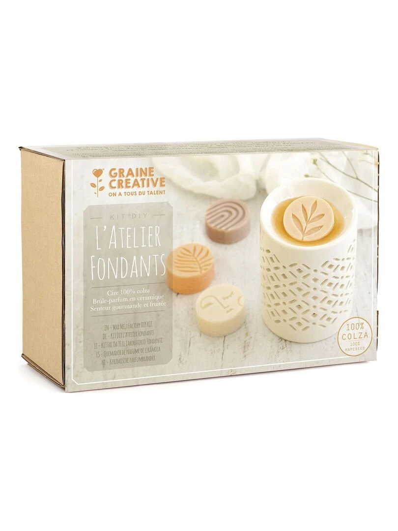 Coffret DIY atelier fondants à bougie   N/A