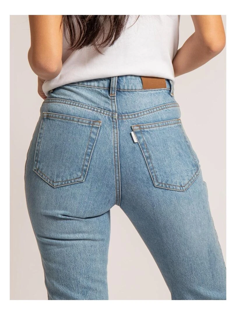 Jean coupe droite ERABLE   Bleu