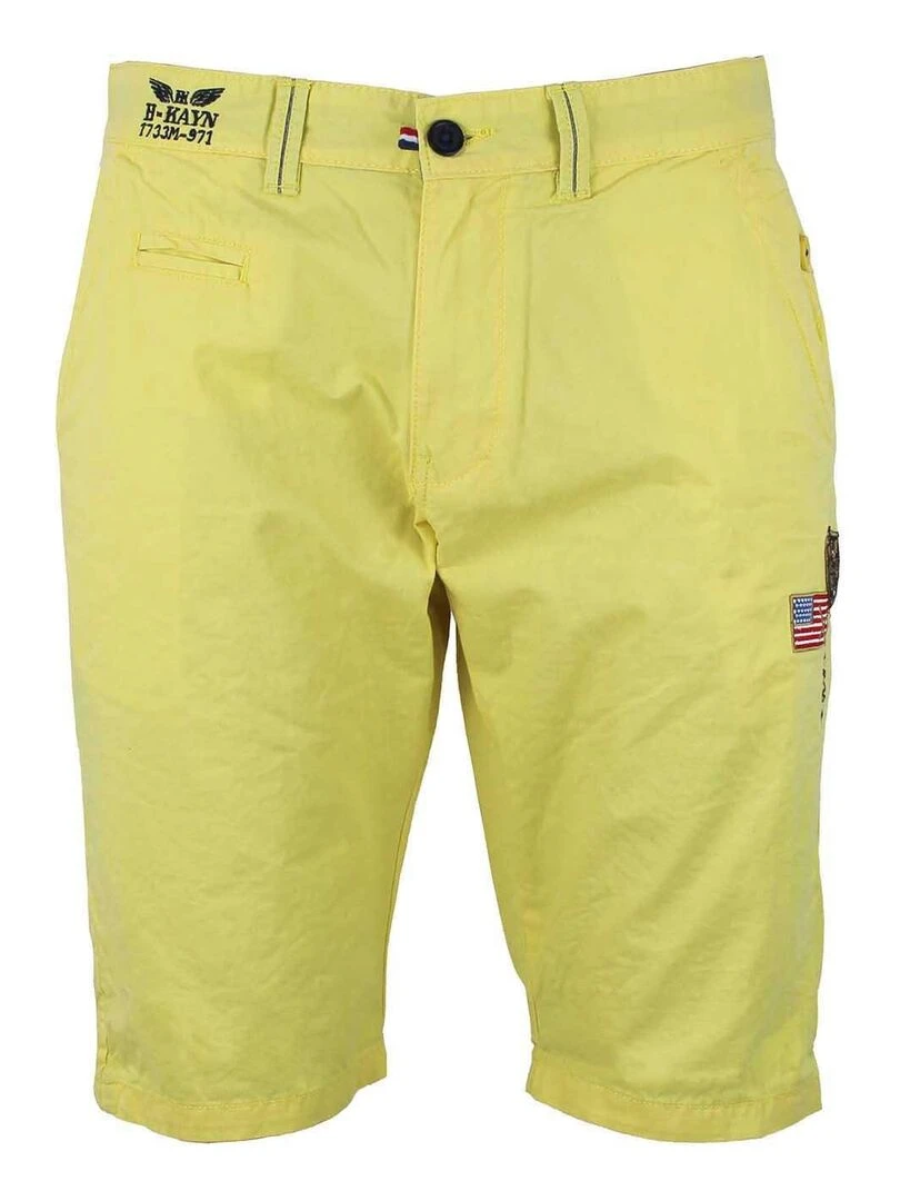 Bermuda homme CATHAR HARRY KAYN Jaune