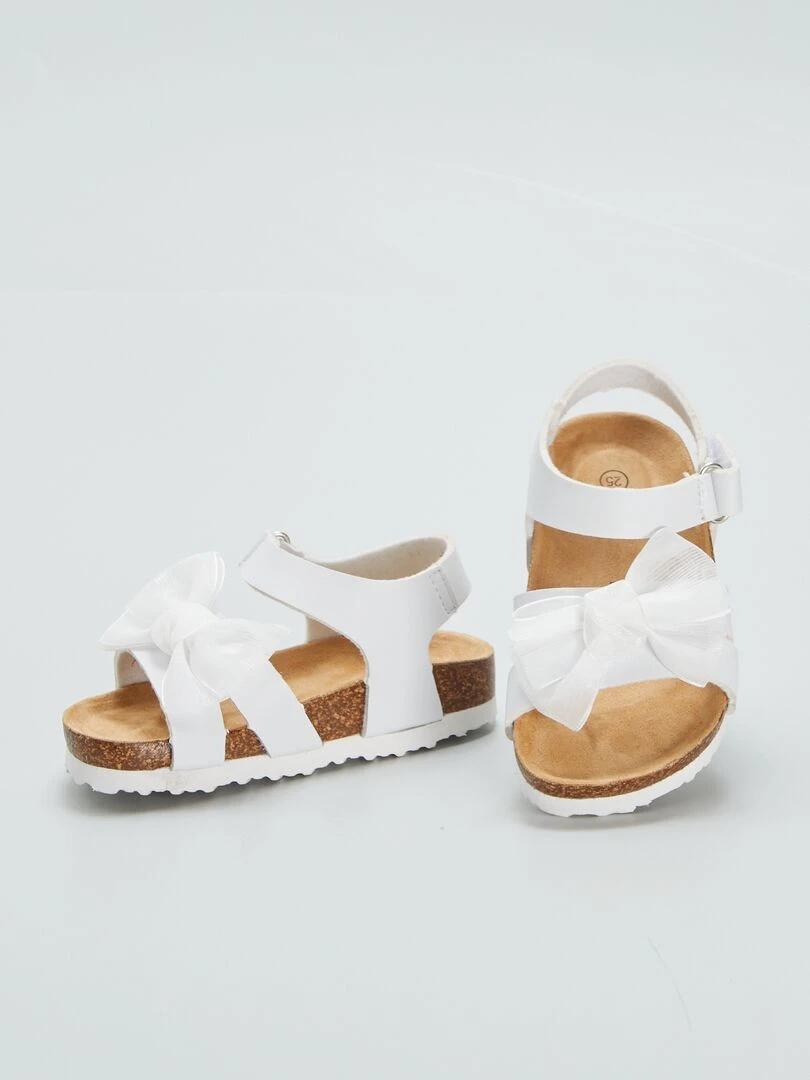 Sandales de cérémonie   blanc