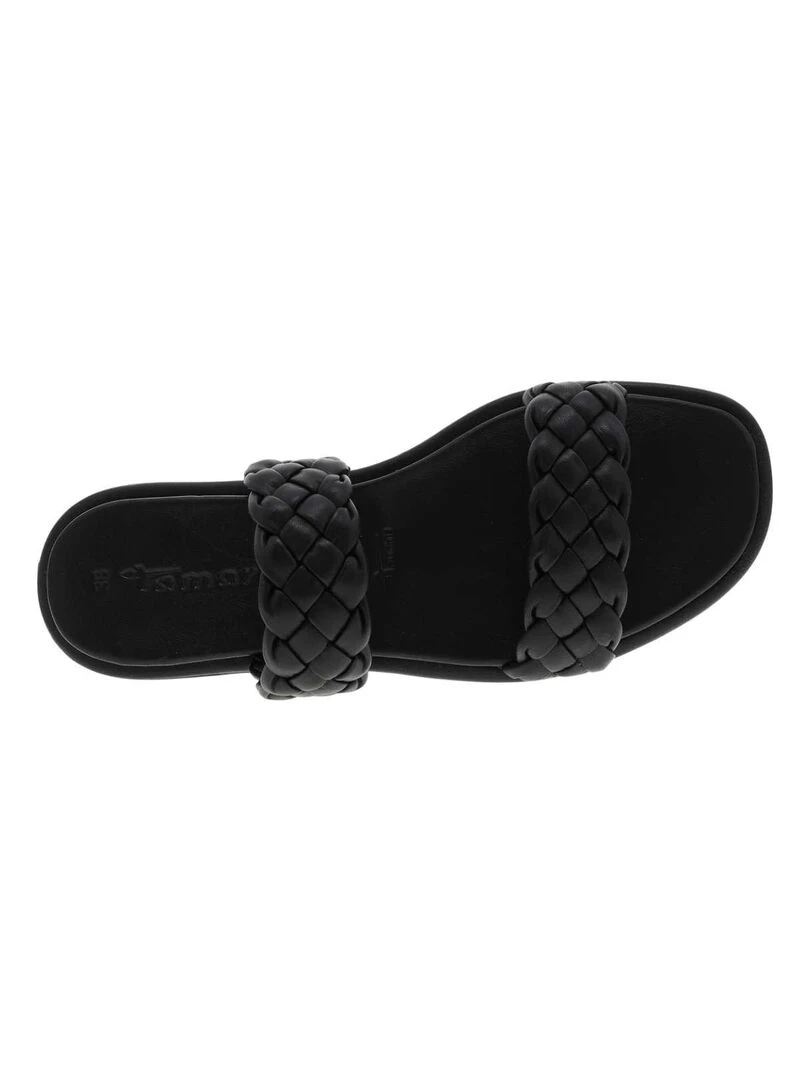 TAMARIS   Mules cuir   Noir