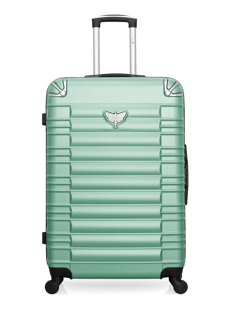 LPB LUGGAGE VALISE GRAND FORMAT ABS GIULIA 4 ROUES 75 CM Vert d'eau