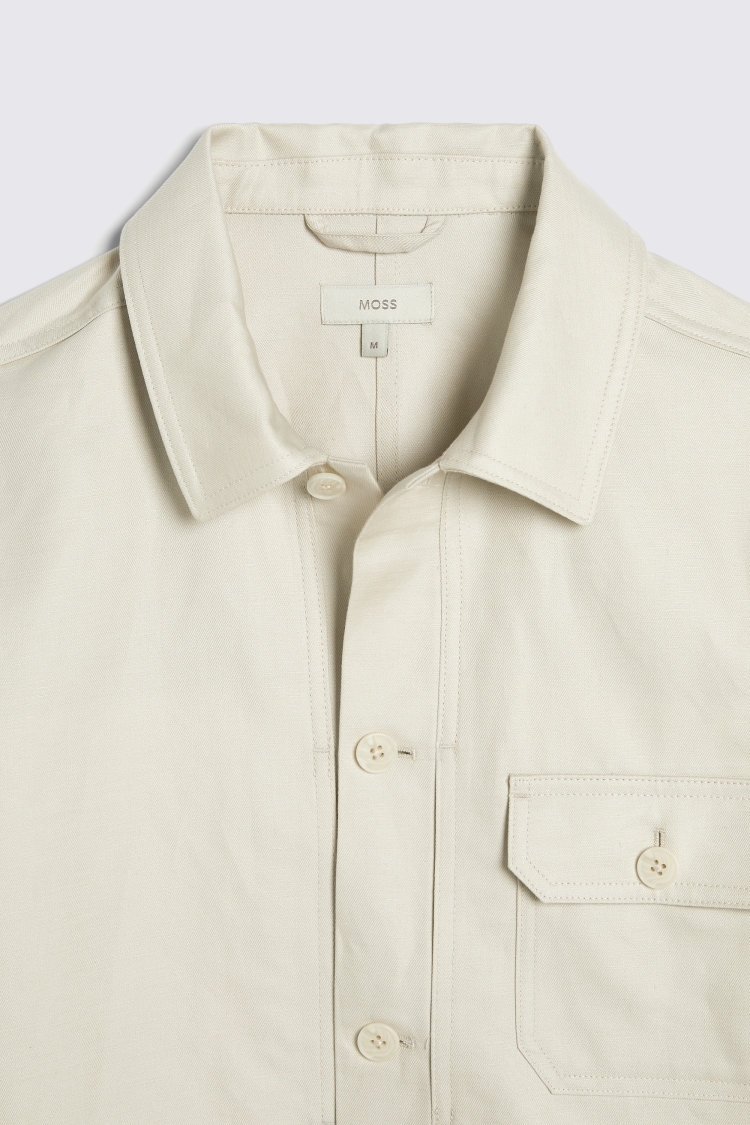 Navy Denim Three Pocket Shacket   Buy Online at Moss