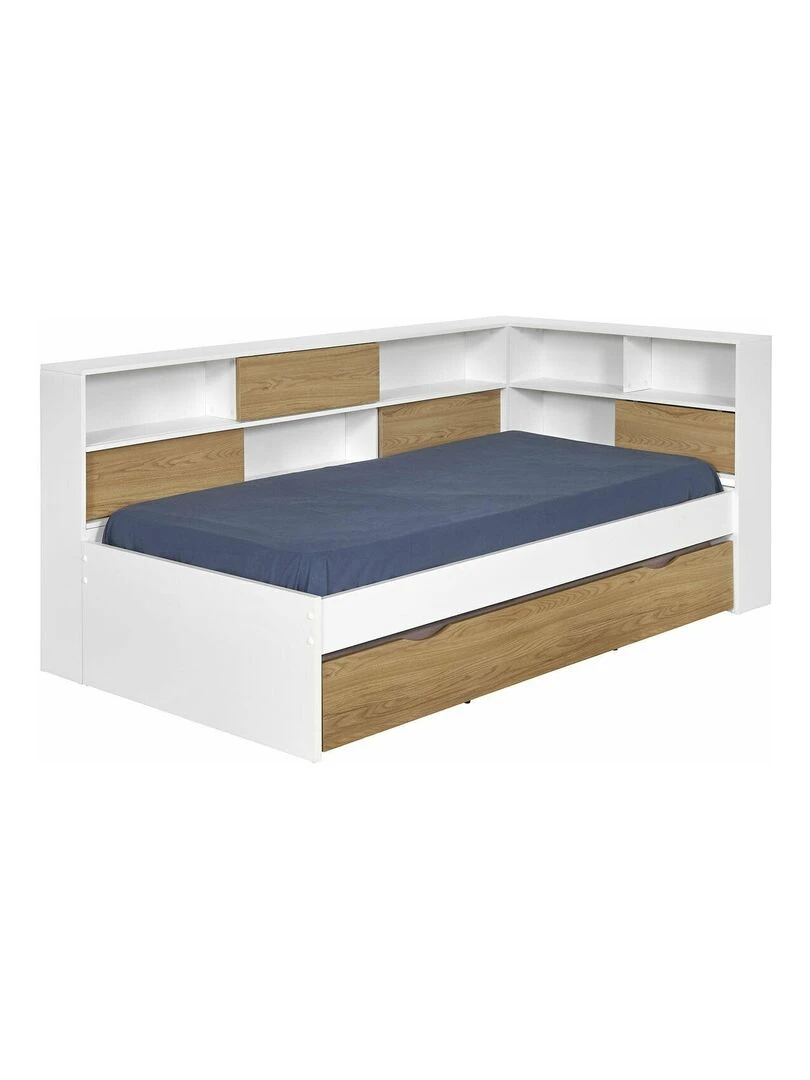 Pack lit cosy avec matelas Play   AKITEN RETAIL   Blanc Marron