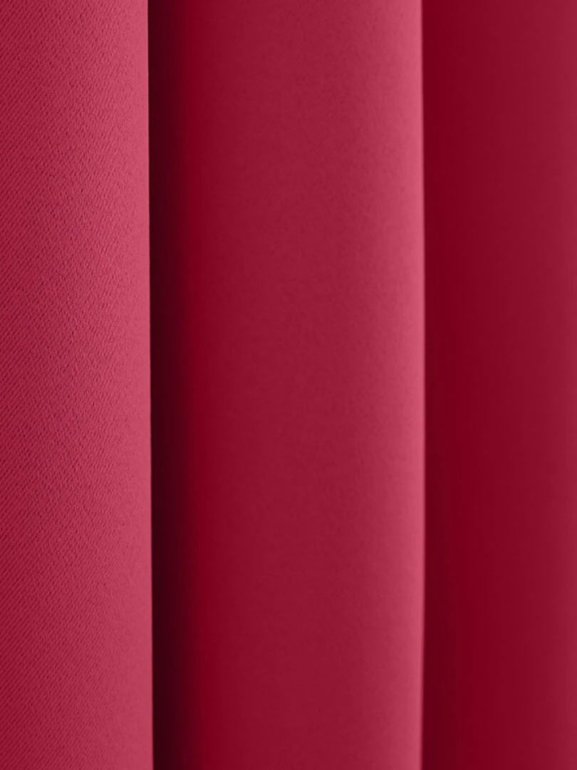 Rideau occultant 140 x 260 cm   Rouge