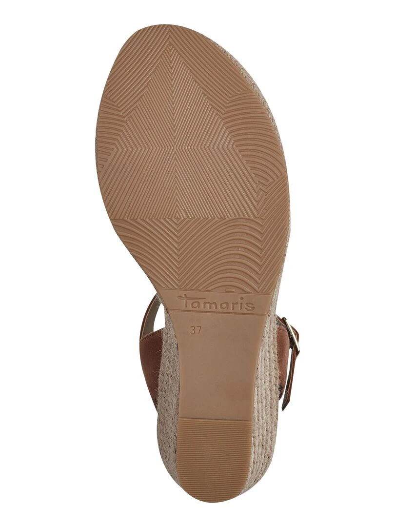 Sandales Compensées Tamaris Touch It   Marron