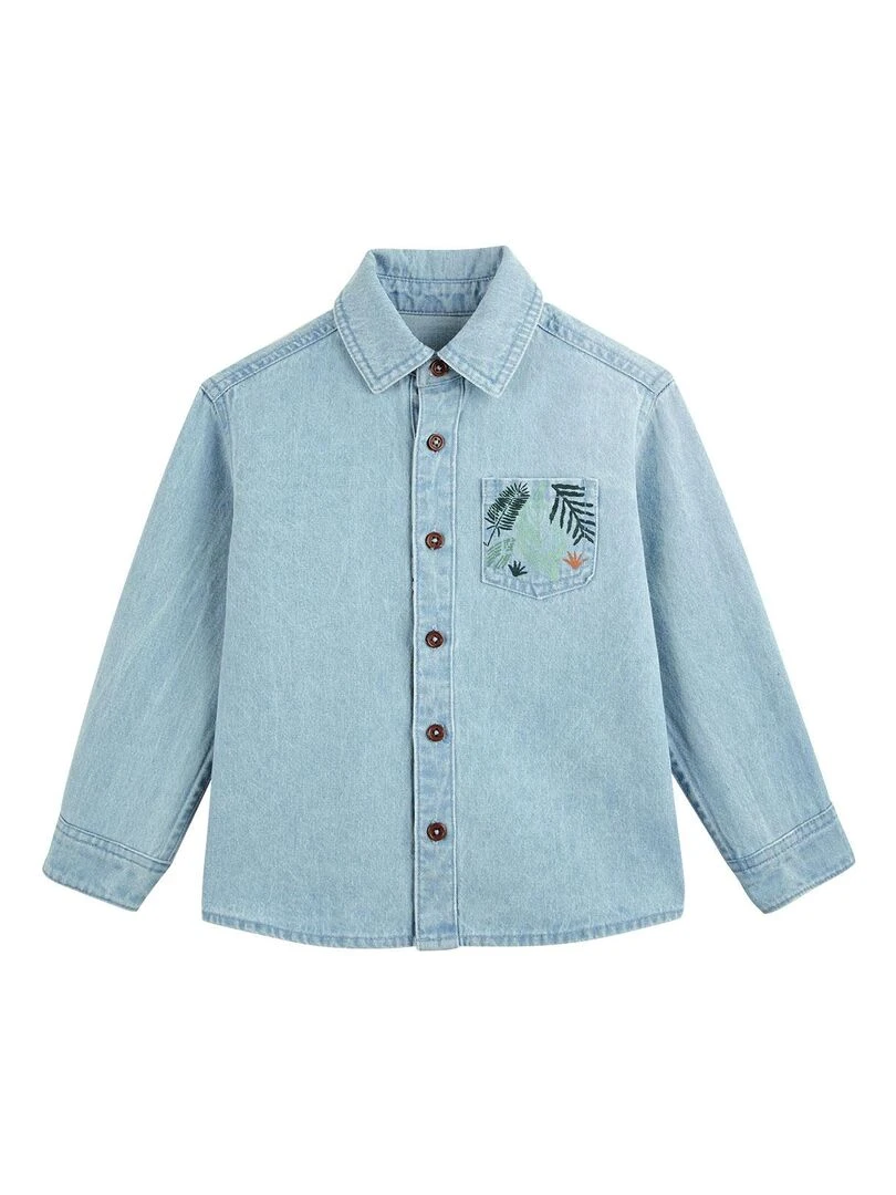 Chemise garçon Taiga Bleu
