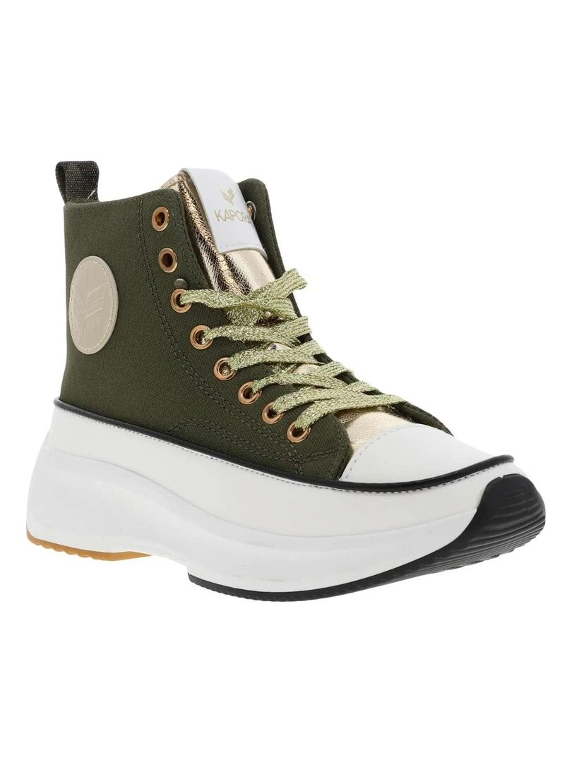 KAPORAL Baskets montantes chunky Kaki
