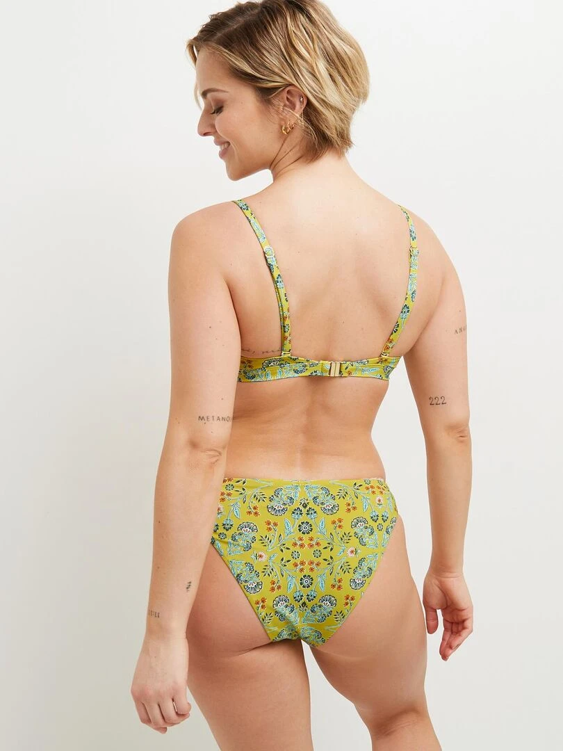 Maillot de bain slip midi Malice   RougeGorge Lingerie   Vert