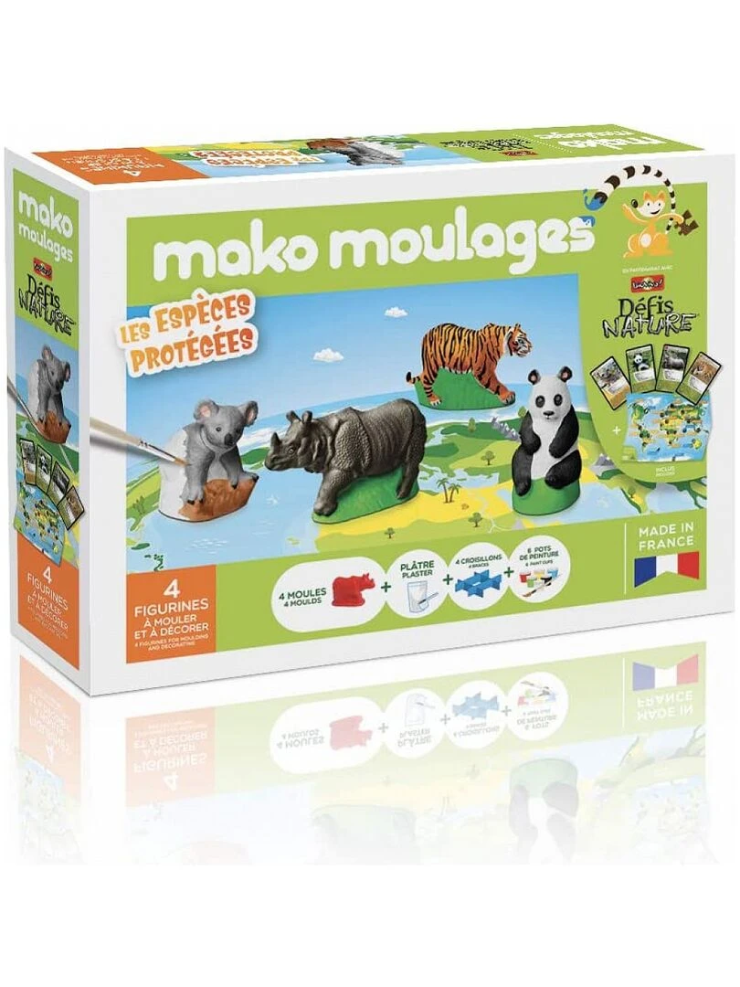 Les Especes Protegees Coffret 6 Moules N/A