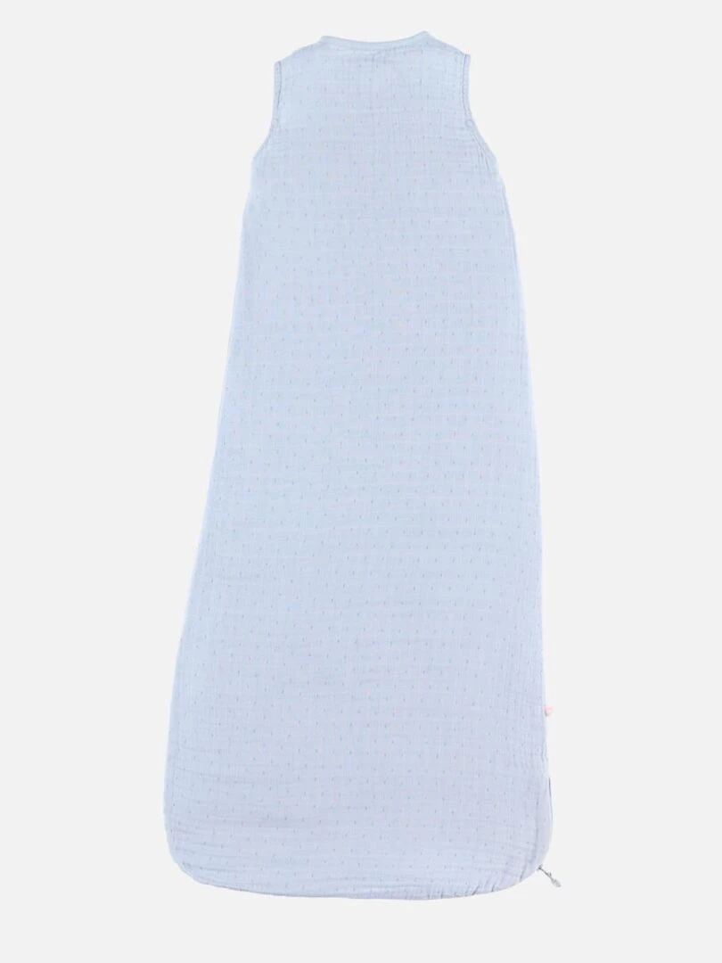 Gigoteuse 100 cm mousseline de coton BIO    Bleu