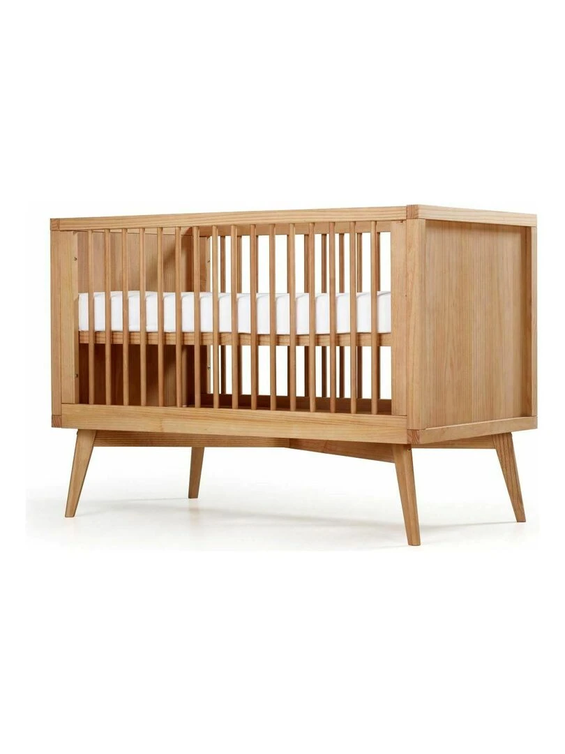 Lit bébé évolutif Marley   AKITEN RETAIL   Marron