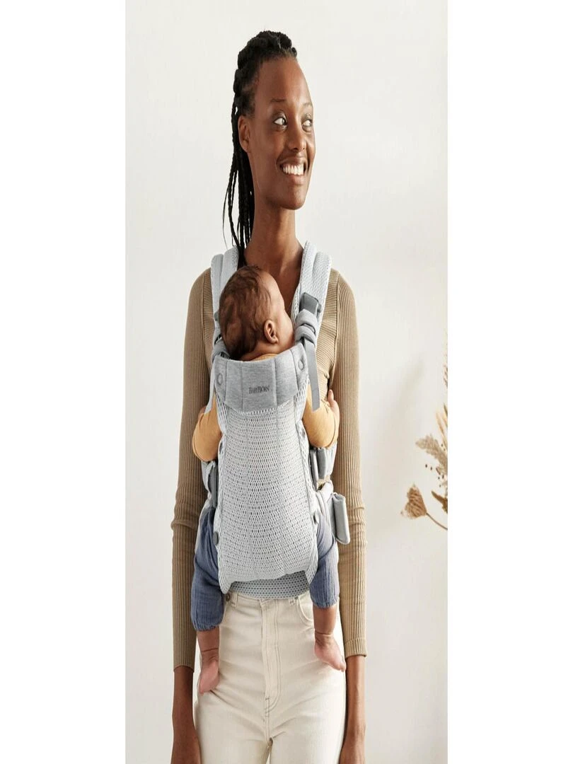 Porte bébé Harmony Mesh 3D Anthracite Gris