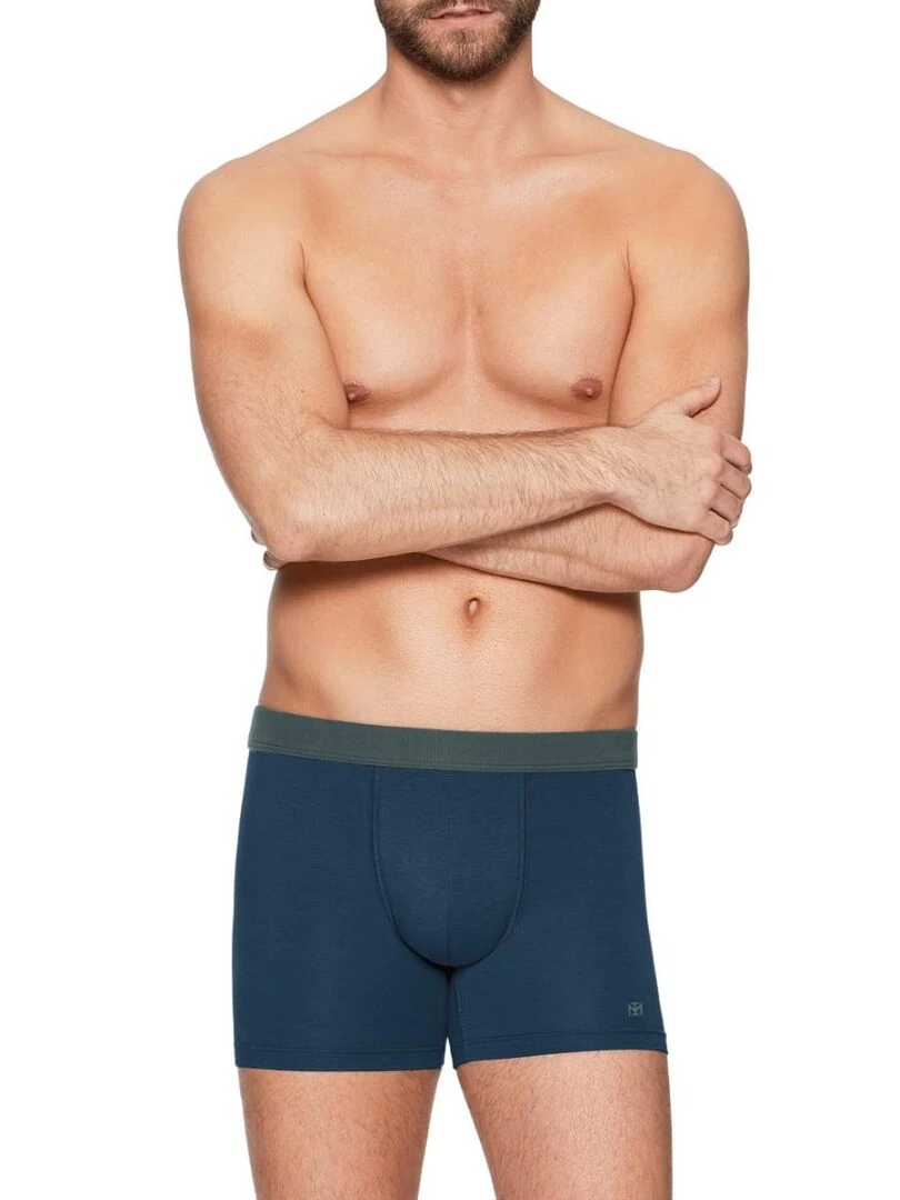 Boxer à ceinture tubulaire Asuka Bleu