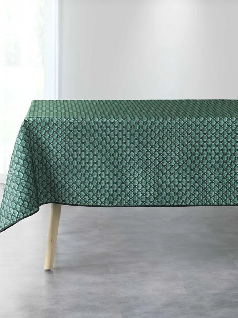 Nappe antitache rectangulaire 150x240 cm Artchic vert Vert