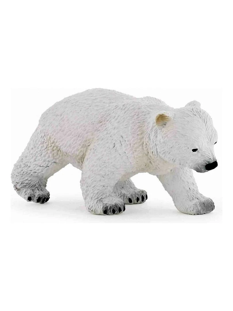 Figurine Ours : Bébé ours polaire marchant N/A