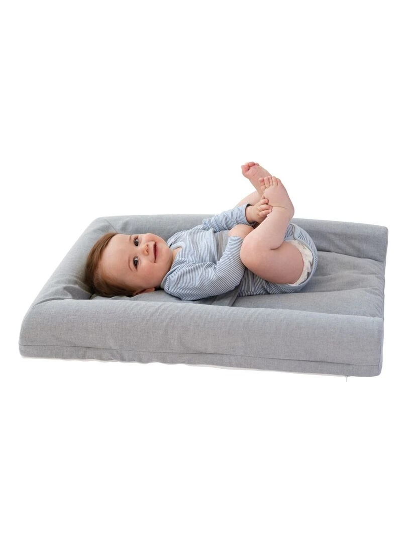 Candide Matelas à langer Mat' Confort gris chiné Gris