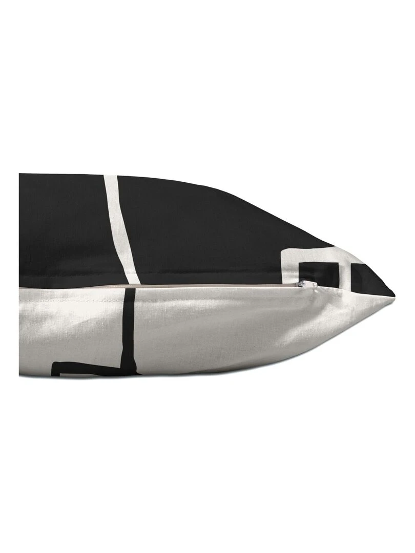 Housse de coussin Serenity "Happyfriday"   Blanc