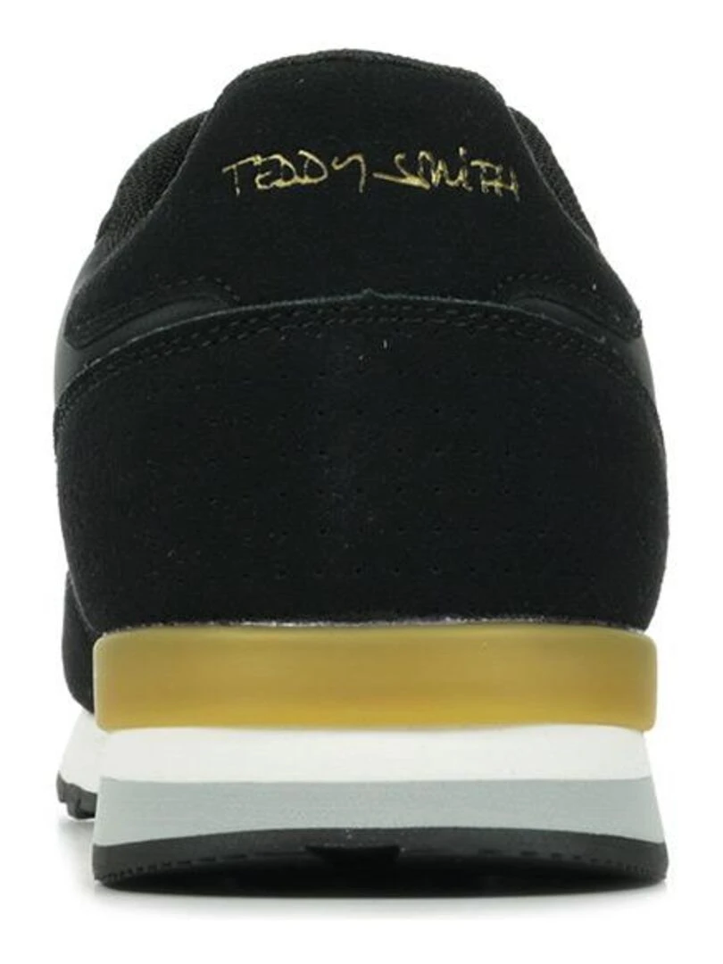 Baskets Teddy Smith Z Tex   Noir Jaune Blanc