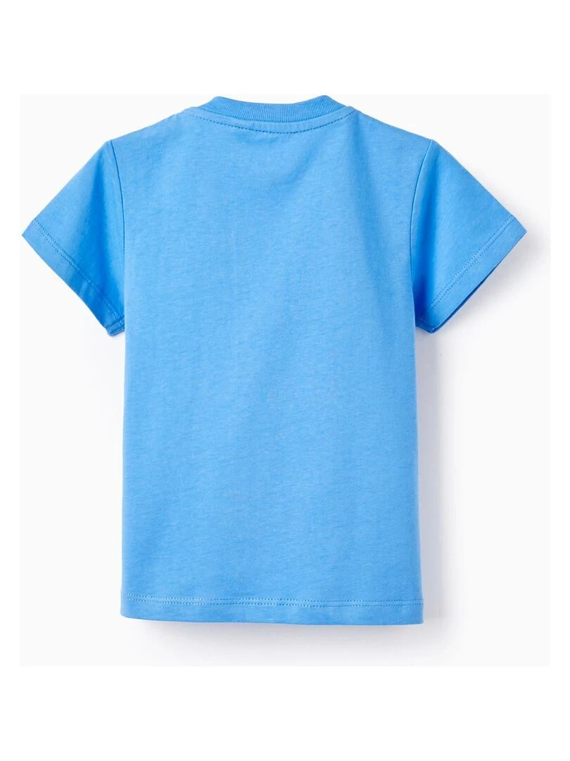 T Shirt En Coton Pour Bébé Garçon 'Sel Fish' manches courtes AUSTRALIAN SURFING Bleu foncé