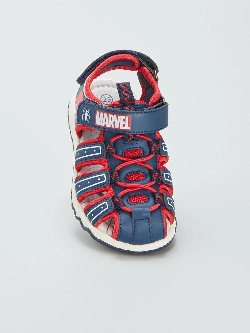 Sandales de sport fermées 'Spider man'   bleu