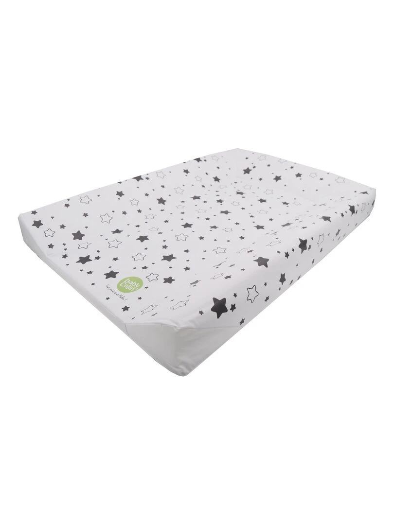 Matelas à langer Luxe 50x70 cm Etoiles grises Gris