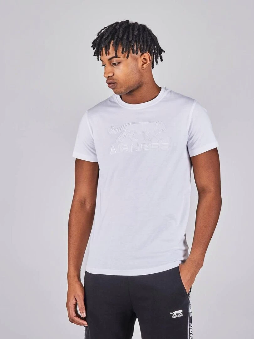 TEE SHIRT ZEPHYR Airness Blanc